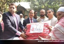 মুন্সীগঞ্জে আম্বালা ফাউন্ডেশনের উদ্যোগে কম্বল বিতরন