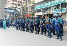 পুলিশ বিশৃঙ্খলা মোকাবিলায় কঠোর হবে
