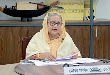 বিকালে ৬ জেলার নির্বাচনি জনসভায় বক্তব্য দেবেন শেখ হাসিনা