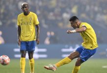 রোনালদোর শীর্ষে ওঠার রাতে আল নাসরের জয়