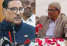 ফখরুল সাহেব আবার দিবাস্বপ্নে বিভোর হয়ে পড়েছেন: কাদের