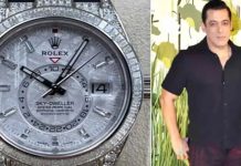 সালমানের হাতঘড়ির দাম ৩১ কোটি টাকা!