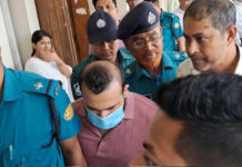 সেই যুবলীগ নেতা নাজমুল কারাগারে