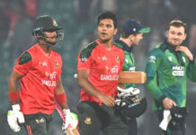 রেকর্ড জয়ে আয়ারল্যান্ডের বিপক্ষে সিরিজে সমতা ফিরলো বাংলাদেশ