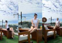 ‘শীত নাই’ ক্যাপশন নিয়ে সমুদ্রের ধারে ঝলমলে পরীমনি