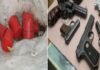 সিলেটে অস্ত্র ও বোমা উদ্ধার