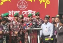 বিজিবি নির্বাচনে মারণাস্ত্র ব্যবহার করবে না