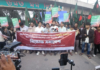 বন্দর বিদেশিদের লিজ দেওয়ার সিদ্ধান্তের প্রতিবাদে ঢাবিতে বিক্ষোভ