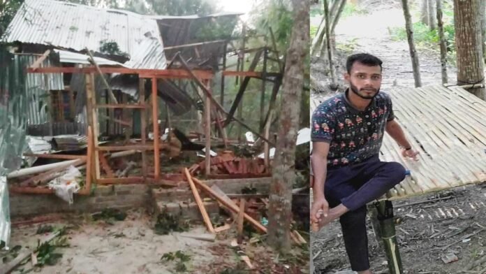 শরীয়তপুরে বোমা বিস্ফোরণে