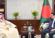 পররাষ্ট্রমন্ত্রীর সঙ্গে চীন-ভারতসহ ৪ রাষ্ট্রদূতের বৈঠক