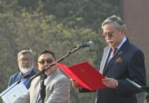 অনন্য রেকর্ড: তিন বছরে তিন সরকারের শপথ পড়ালেন রাষ্ট্রপতি