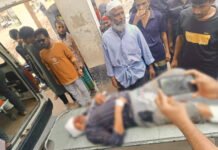 মুকসুদপুরে দুই গ্রুপের সংঘর্ষে নিহত-১,আহত-১০